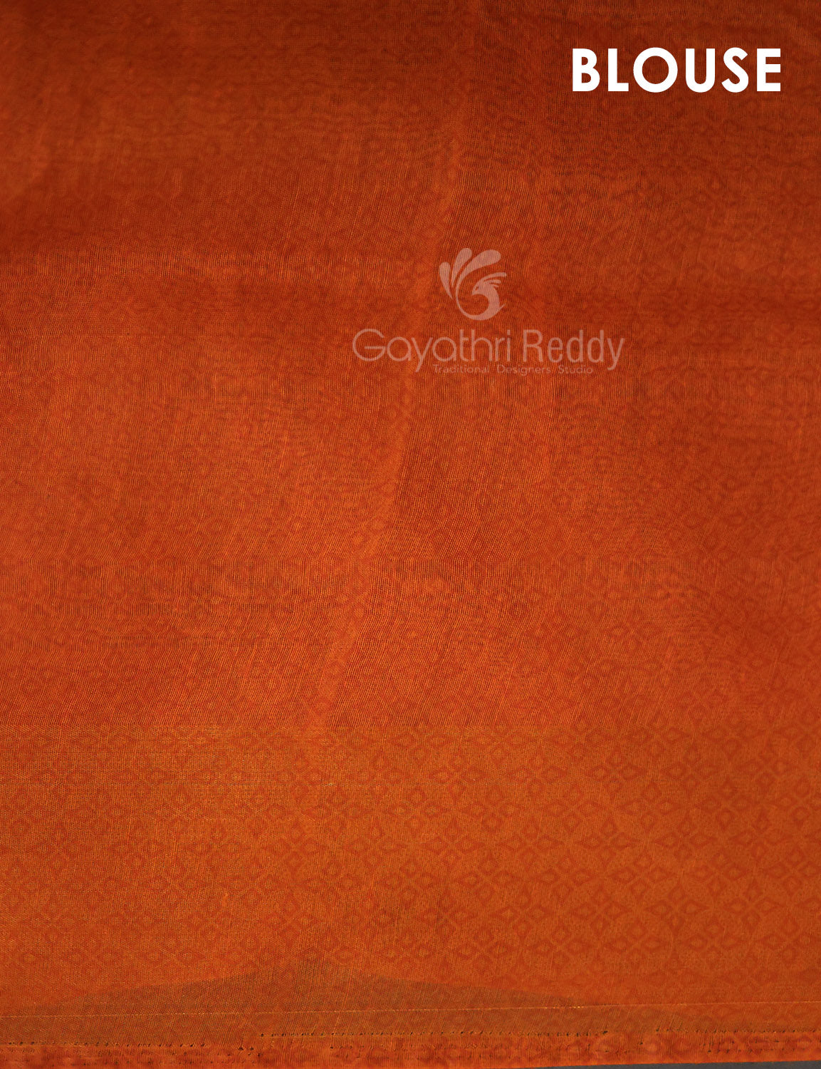 Shades of Dark Green And Orange Colour Patola Print Semi Chanderi Saree By Gayathri Reddy Designer Studio | Swadesiicart