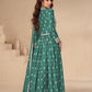 Anaita Green Chinon With Sequence Embroidery Salwar Suit