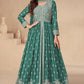 Anaita Green Chinon With Sequence Embroidery Salwar Suit