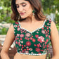 Lorenvalley Fashion Green Georgette Digital Printed Lehenga Choli with Dupatta - Swadesiicart