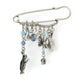 Rhodium-Plated Alloy Designer Stylish Brooch Pin - The Pari | Swadesiicart