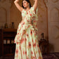 Lorenvalley Fashion Pista Georgette with Digital Printed Lehenga Choli with Dupatta - Swadesiicart