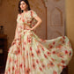 Lorenvalley Fashion Pista Georgette with Digital Printed Lehenga Choli with Dupatta - Swadesiicart
