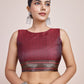 Monjolika Fashion Banarasi Satin Silk Maroon Weaving Designer Saree | Swadesiicart