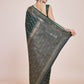 Monjolika Fashion Banarasi Satin Silk Dark Green Weaving Designer Saree | Swadesiicart