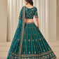 Anaita Rama Embroidered Heavy Art Silk Designer Lehenga With Blouse