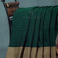 Kalanetha Bottle Green Pure Narayanpet Cotton Saree By Gayathri Reddy Designer Studio | Swadesiicart