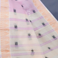 Kalanetha Shades of Baby Pink Pure Kanchi Cotton Saree With Kanchi Traditional Border By Gayathri Reddy Designer Studio | Swadesiicart
