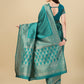 Kalini Ethnic Motif Woven Design Zari Art Silk Banarasi Saree | Swadesiicart