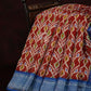 Maroon Colored Patola Print Semi Chanderi saree By Gayathri Reddy Designer Studio | Swadesiicart