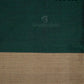 Kalanetha Bottle Green Pure Narayanpet Cotton Saree By Gayathri Reddy Designer Studio | Swadesiicart