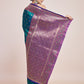 Monjolika Fashion Exquisite Designs With This Teal Banarasi Satin Silk Saree | Swadesiicart