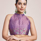 Monjolika Fashion Exquisite Designs With This Teal Banarasi Satin Silk Saree | Swadesiicart