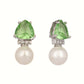 Nuyug Green Emerald Elegance Anti Tarnish Studs | Swadesiicart