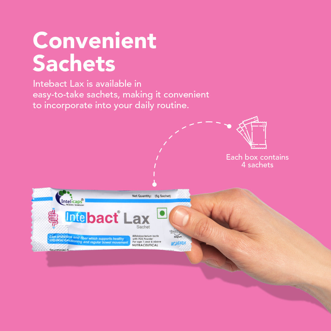 Dr Morpen Intebact Probiotic Laxative – Best Solution For Constipation Relief | Swadesiicart
