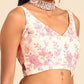 House of Panchhi Cream Net Sequins with heavy Zarkan embroidery Lehenga choli & Dupatta | Swadesiicart