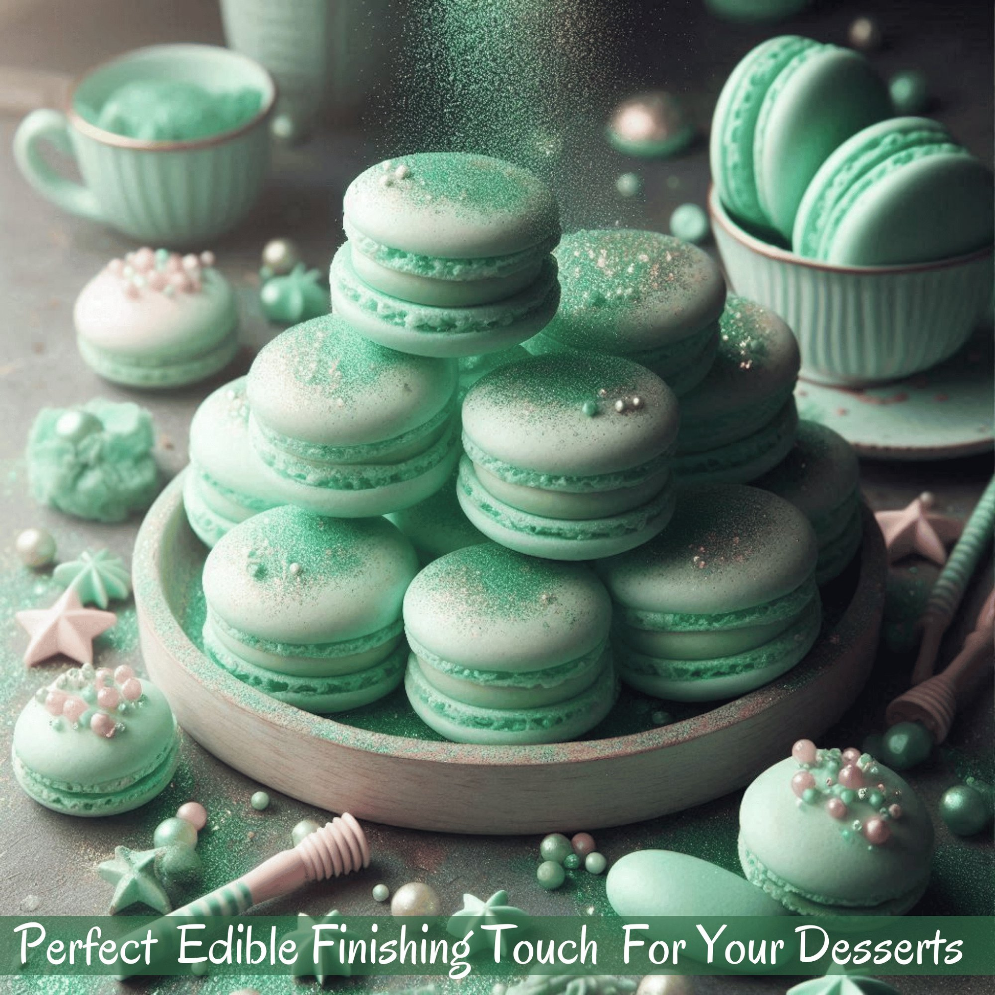 Confect Agave Green | Edible Luster Dust