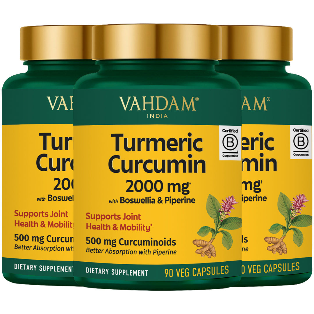 Turmeric Curcumin 2000mg with Boswellia & Piperine