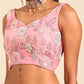 House of Panchhi PINK Net Sequins with heavy Zarkan embroidery Lehenga choli & Dupatta | Swadesiicart