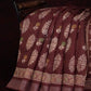Brown Colour With Motif Design Semi Chanderi Saree By Gayathri Reddy Designer Studio | Swadesiicart