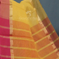 Shades of Yellowish Pure Mangalgiri Cotton By Gayathri Reddy Designer Studio | Swadesiicart