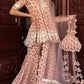 Pomcha Jaipur Peach Hand Block Cotton Sharara Set | Swadesiicart