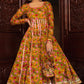 Pomcha Jaipur Mastani Cotton Anarkali Plazo Set | Swadesiicart