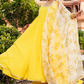 Pomcha Jaipur Yellow Berry Cotton Anarkali Set | Swadesiicart