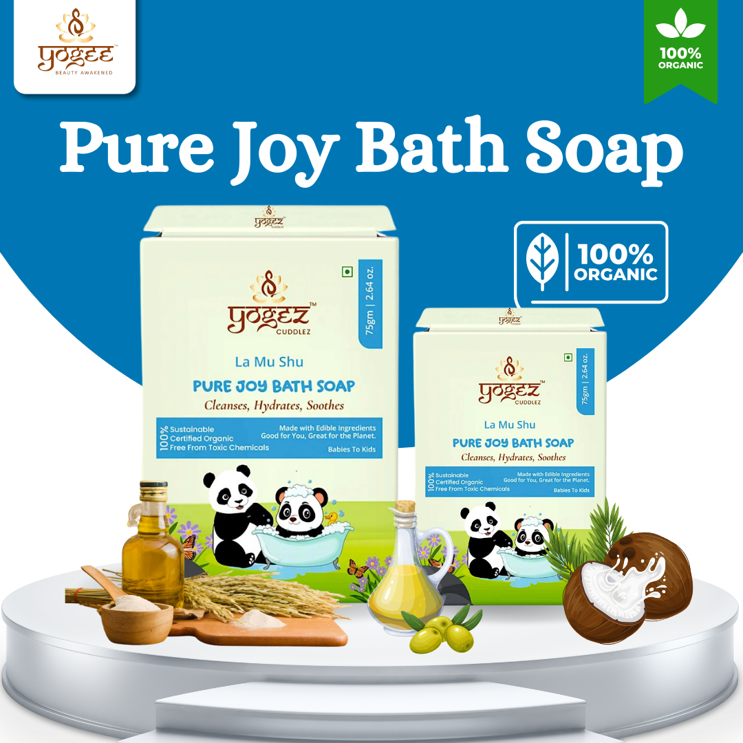 Yogez La Mu Shu Pure Joy Bath Soap - Swadesiicart
