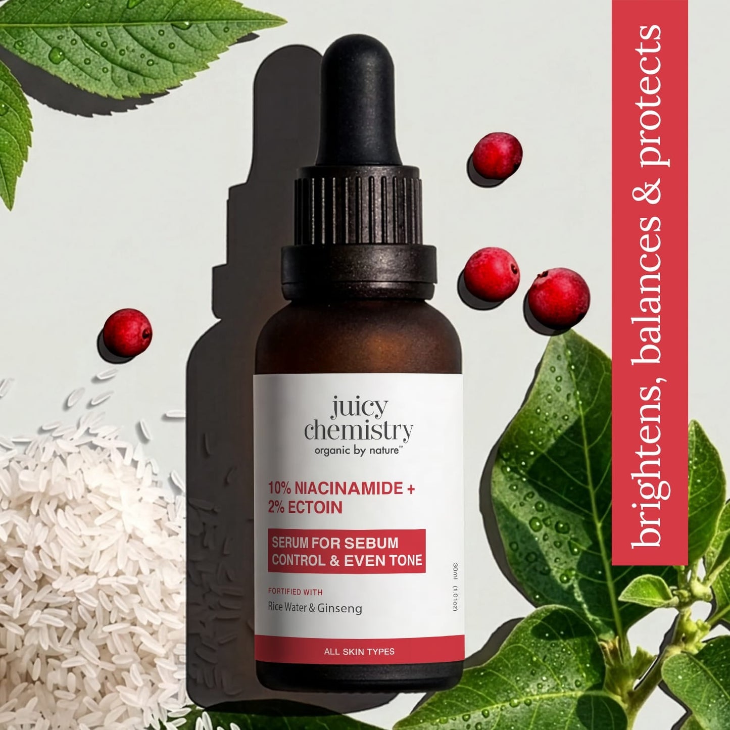 10% Niacinamide + 2% Ectoin Face Serum