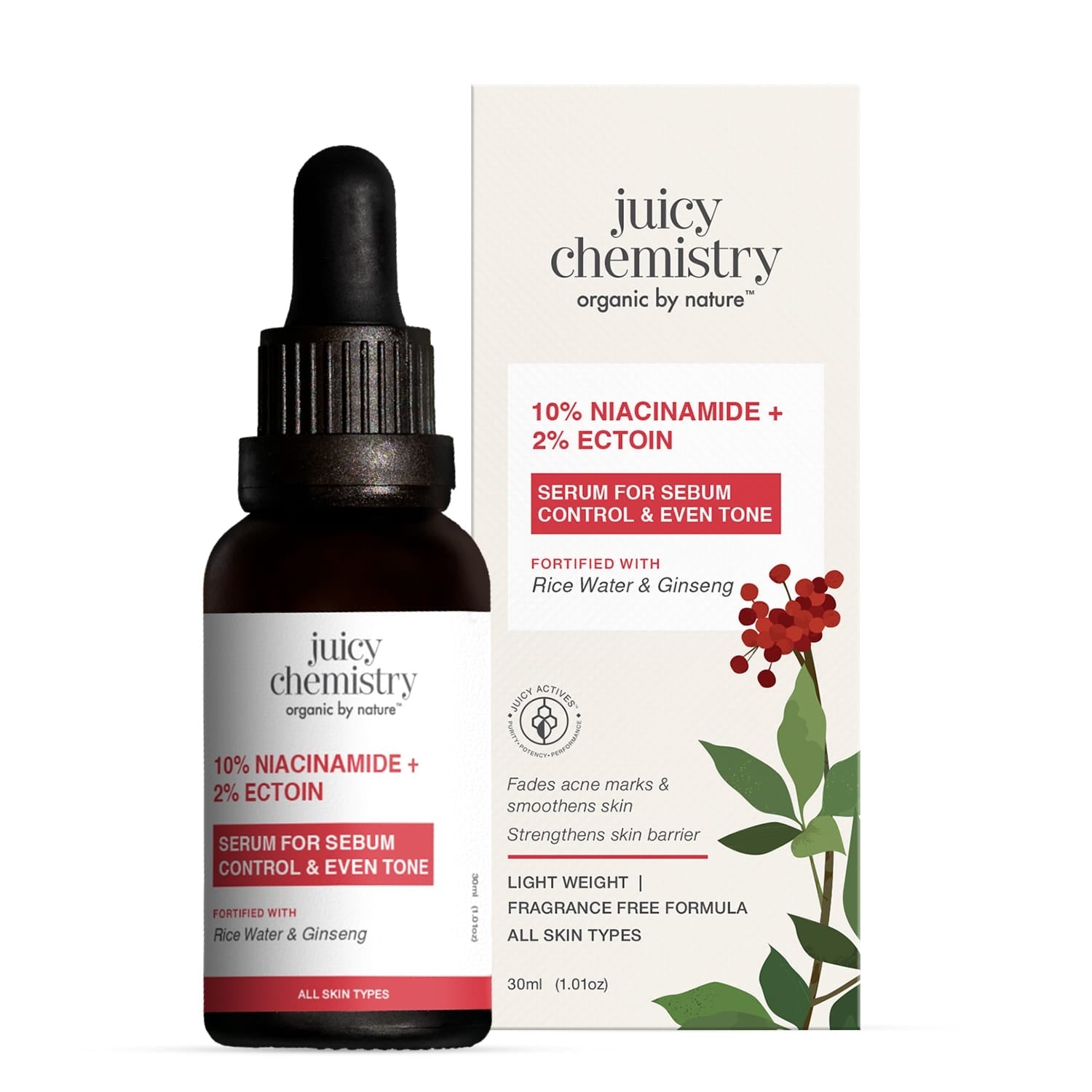 10% Niacinamide + 2% Ectoin Face Serum