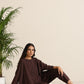 trueBrowns Cola Cotton Dobby Relaxed Co-ord Set - Swadesiicart