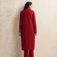 trueBrowns Maroon Kashmiri Woollen Jacket 3pc Set | Swadesiicart