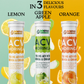 BOOSTIQ ACV Moringa & Cinnamon Effervescent Tablets - Orange Flavour
