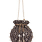 Masq Black & White Pearl & Sequinned Work Embellished Potli Clutch