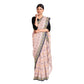 Exclusive Collection 100% Pure Cotton Cream Tant Saree With Hand Weaving Work - Swadesiicart