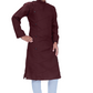 DEIANA'S Casual Designer Kurta Pyjama Set For Boys And kids (Dark Brown) | Swadesiicart
