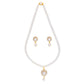 J Pearls Royal Pearl Set - Real Pearl Jewelry - Swadesiicart