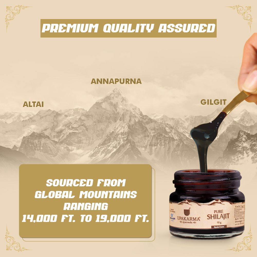 Upakarma Ayurveda Pure SJ Resin Form - Swadesiicart