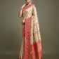 Monjolika Fashion Glamour And Tradition With This Zari Woven Red And Cream Banarasi Silk Saree | Swadesiicart