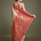 Monjolika Fashion Glamour And Tradition With This Zari Woven Red And Cream Banarasi Silk Saree | Swadesiicart