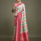 Monjolika Fashion Glamour And Tradition With This Zari Woven Pink And Cream Banarasi Silk Saree | Swadesiicart