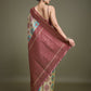 Monjolika Fashion Elegant Maroon And Cream Banarasi Silk SareeWith Intricate Zari Work | Swadesiicart
