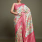 Monjolika Fashion Elegant Pink And Cream Banarasi Silk SareeWith Intricate Zari Work | Swadesiicart
