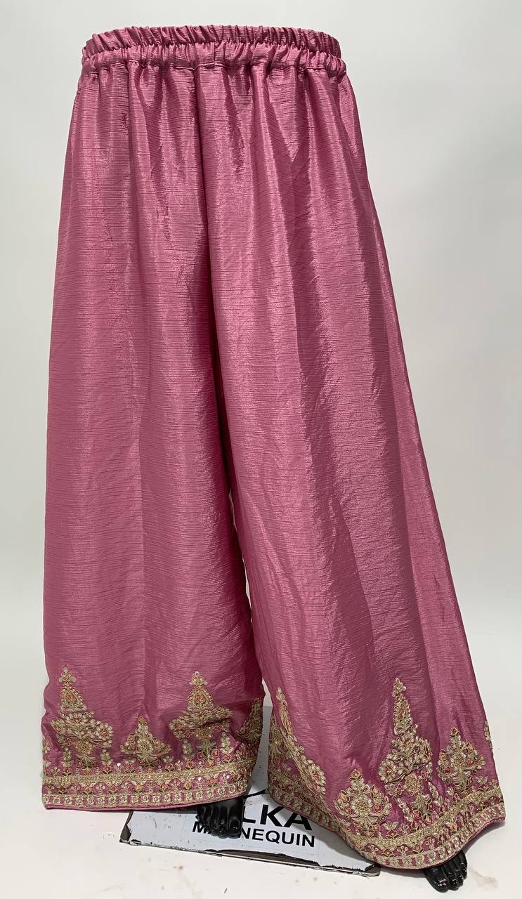 Lorenvalley Multicolor Chinon Embroidery With Sequince Work Salwar Kameez Stitched | Swadesiicart
