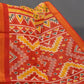 Yellow And Red Coloured Patola Print Semi Chanderi Saree By Gayathri Reddy Designer Studio | Swadesiicart