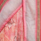 Soch Pink & Grey Floral Zari Pure Linen Ready to Wear Saree | Swadesiicart