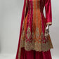 Lorenvalley Multicolor Chinon Embroidery With Sequince Work Salwar Kameez Stitched | Swadesiicart