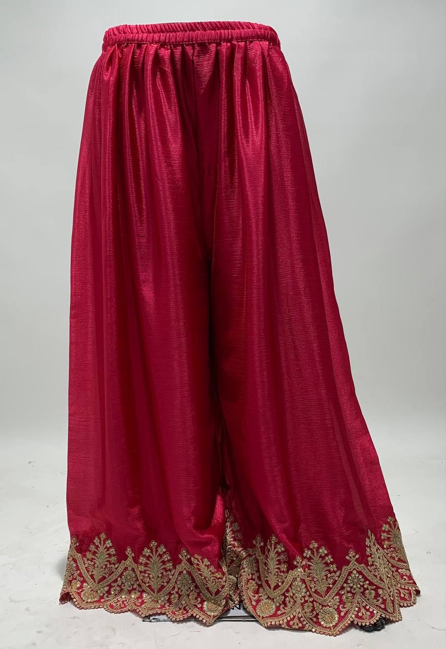 Lorenvalley Multicolor Chinon Embroidery With Sequince Work Salwar Kameez Stitched | Swadesiicart