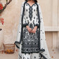 Lorenvalley White Chinon Embroidery With Sequince Work Salwar Kameez Stitched | Swadesiicart